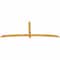Ekena Millwork Bellingham Rough Sawn Timber Gable Bracket, Western Red Cedar, 108"W x 40"H x 2"D x 4"F, 9/12 Pitch GBW108X40X0204BEL00RWR - alternate 3